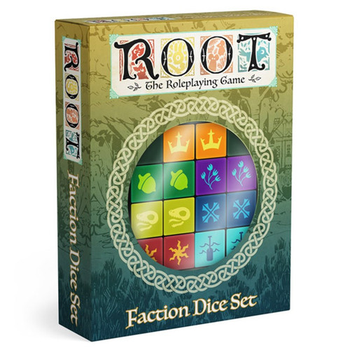 Dice and Gaming Accessories Game-Specific Dice Sets: Root: The Roleplaying Game Faction Dice Set